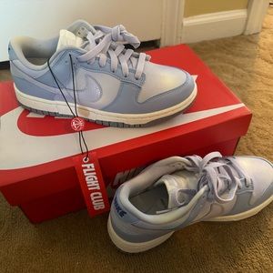 Women’s Nike Dunk Low “Blue Airbrush” size 7.5